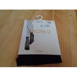 Oroblu Polka- Dot Sock zwart 20 den.