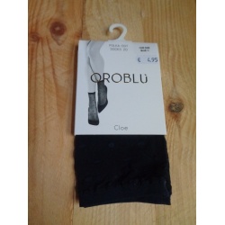 Oroblu Polka- Dot Sock zwart 20 den.